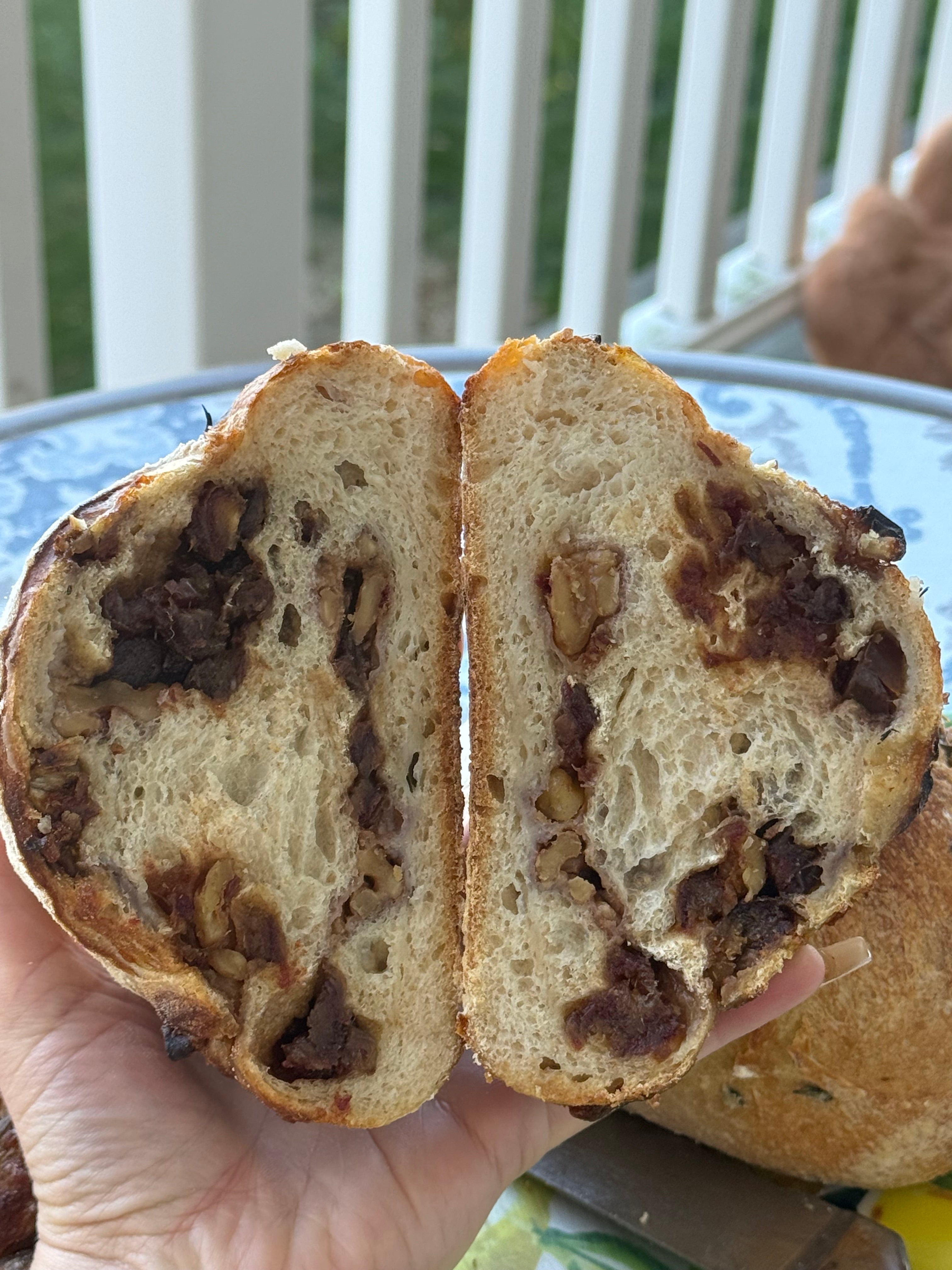 Date, Walnut & Hot Honey Sourdough Bread