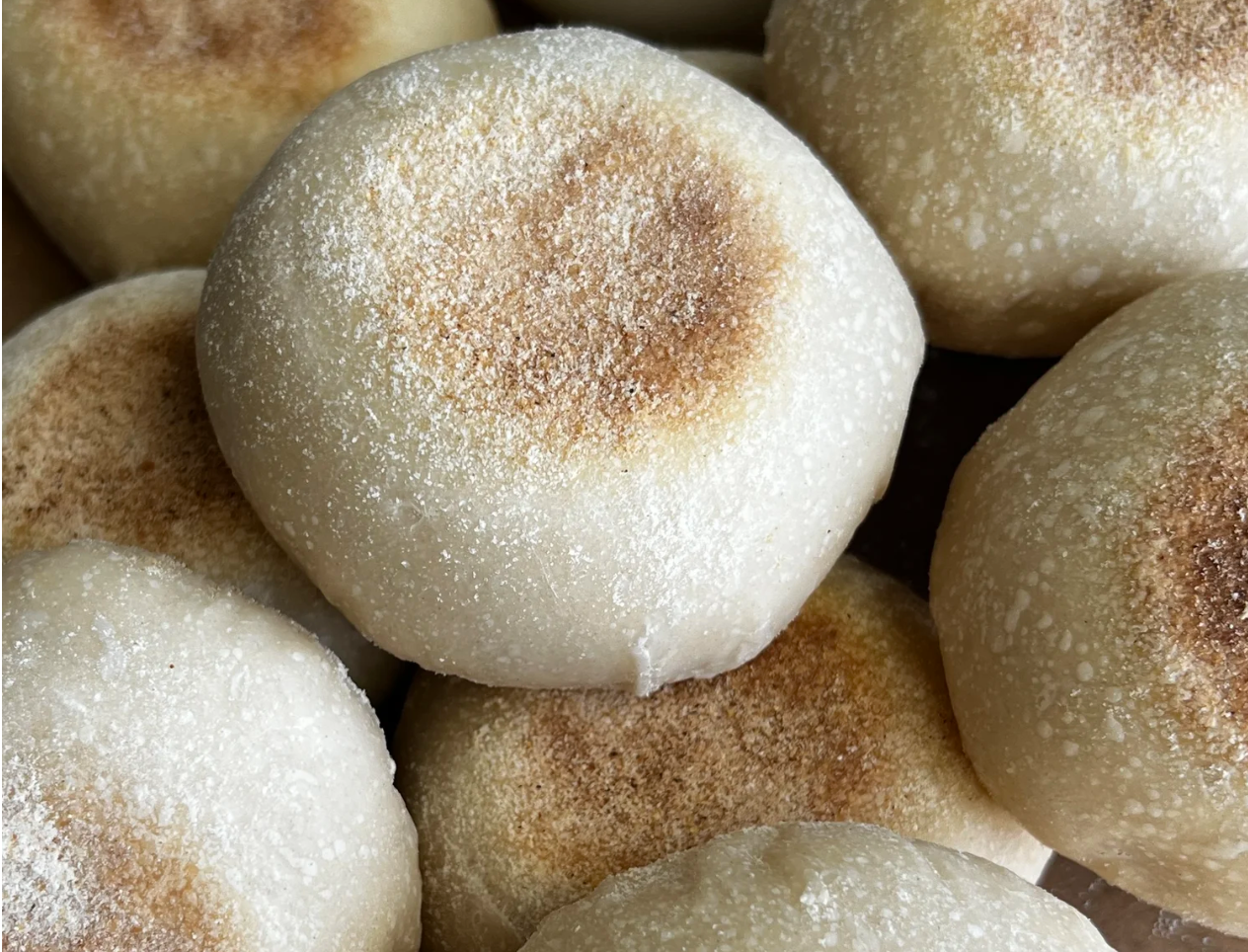 Sourdough English Muffins