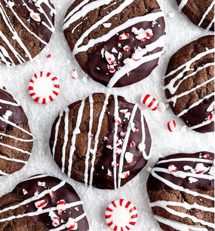 Chocolate Peppermint Cookies