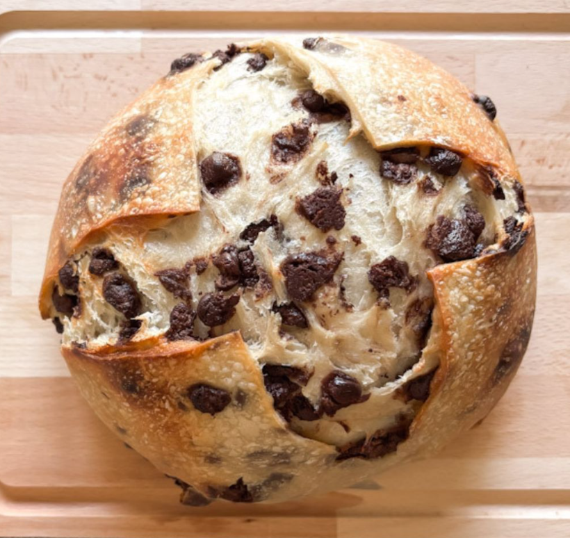 Chocolate Chip Sourdough Bread